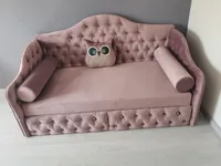 Кровать односпальная мягкая MONIKA, 90x190