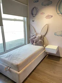 Кровать односпальная мягкая BUNNY  с подъемным механизмом, 90x200