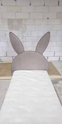 Кровать односпальная мягкая BUNNY  с подъемным механизмом, 90x190