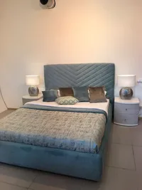 Кровать двуспальная мягкая SARA  с подъемным механизмом, 140x200