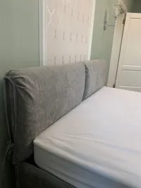 Кровать двуспальная мягкая KOLIBRI с подъемным механизмом, 180x200