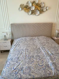 Кровать двуспальная мягкая SARA  с подъемным механизмом, 160x200