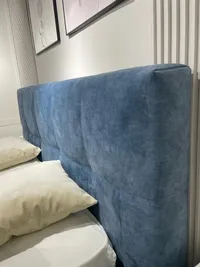 Кровать двуспальная мягкая QUADRO-soft  с подъемным механизмом, 160x200