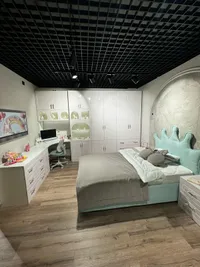 Кровать мягкая КВИН с подъемным механизмом, 120x200