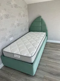 Кровать односпальная мягкая PARUS с подъемным механизмом