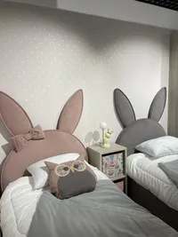 Кровать мягкая BUNNY BUNNY120  с подъемным механизмом, 120x200