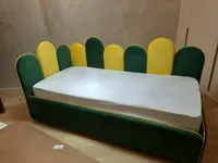 Мягкая кровать-диван КИПРОС с подъемным механизмом, 90x190