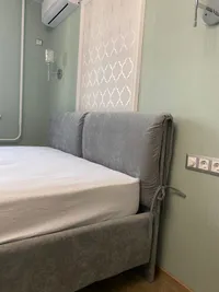 Кровать двуспальная мягкая КОЛИБРИ с подъемным механизмом, 160x200