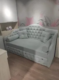 Кровать односпальная мягкая MONIKA, 90x190