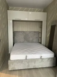 Кровать двуспальная мягкая SARA  с подъемным механизмом, 160x200