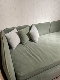 Мягкая кровать-диван ZUMA L/R с подъемным механизмом, 90x190