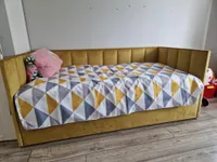 Кровать с подъемным механизмом и ящиком для белья LINE 1