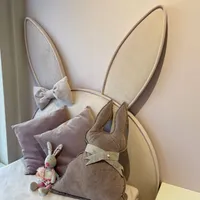 Кровать односпальная мягкая BUNNY  с подъемным механизмом, 90x200