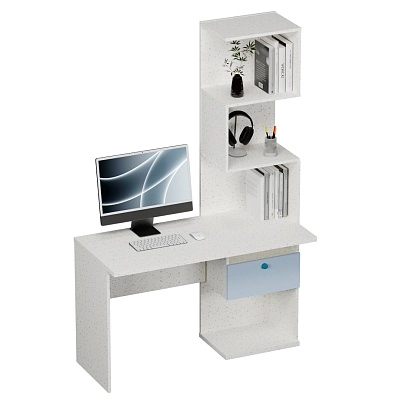 Рабочий стол со встроенным стеллажом HOF420