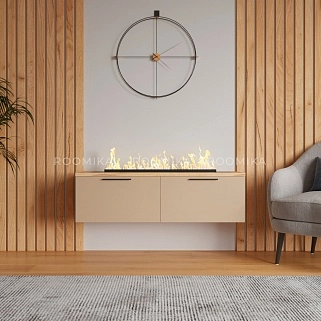 Тумба ТВ напольная с электрокамином L-548.351