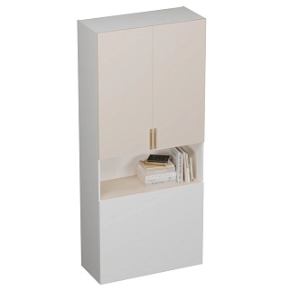 Шкаф двухдверный с фальш стенкой L212.1