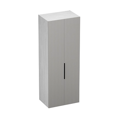 Шкаф 2 дверный, фрезерованные фасады в эмали LE210.60-1