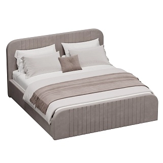 Кровать двуспальная мягкая MALTA с подъемным механизмом, 140x200