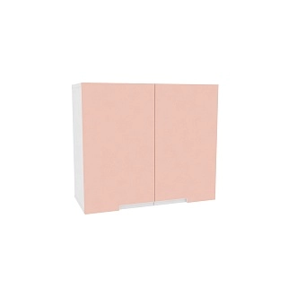 Антресоль двудверная, фасады в эмали LE329.300