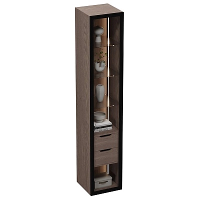 Шкаф со встроенными ящиками с подсветкой R221.1