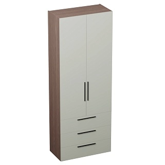 Шкаф книжный/для одежды с тремя ящиками L213