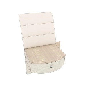 Тумба прикроватная мягкая P708 к кровати P162NM