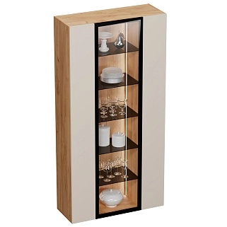 Шкаф-витрина с подсветкой R252