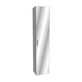 Шкаф одностворчатый с зеркалом LG-221.40-1Z