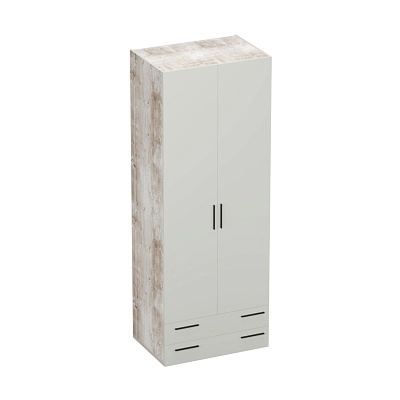 Шкаф двустворчатый с ящиками L211.60