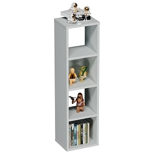 Cтеллаж сквозной книжный на 4 ниши E804