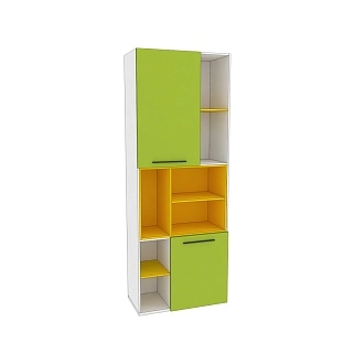 Шкаф книжный с нишей L227 L/R