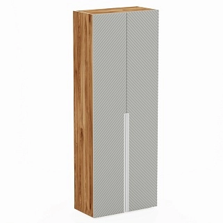 Шкаф 2 дверный, фрезерованные фасады в эмали LE-210.44-1