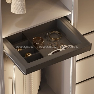 ALPHALUX Aiden Выдвижной лоток для аксессуаров в базу 600 мм, ALF0815.564.43