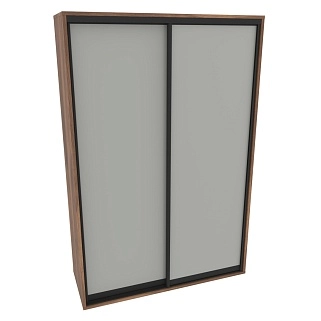 Шкаф-купе ХG160.60-3, профиль INTEGRO, фасад МДФ