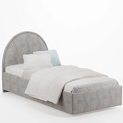 Кровать односпальная мягкая BUBBLE с подъемным механизмом, 90x190