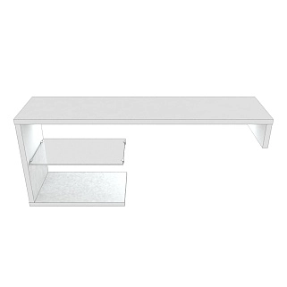 Приставка L112 к тумбе L501, L503, L505 с подсветкой L/R