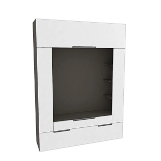 Секция для ТV, фасады в эмали LE-406.44