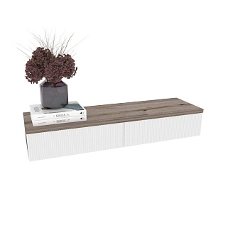 Туалетный столик, фасады в эмали LE-515