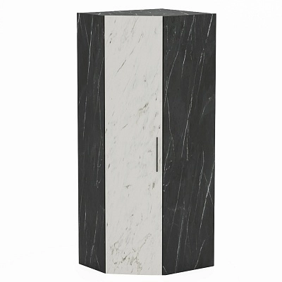 Шкаф угловой разносторонний L218 L/R