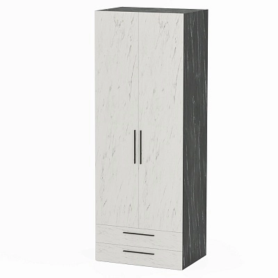 Шкаф двустворчатый с ящиками L211.60