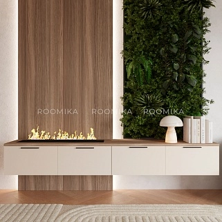 Lazio гостиная с электрокамином 25