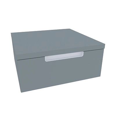 Тумба прикроватная подвесная, фасады в эмали LE709