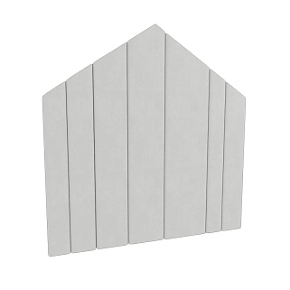 Мягкая стеновая панель в виде домика L152 L/R