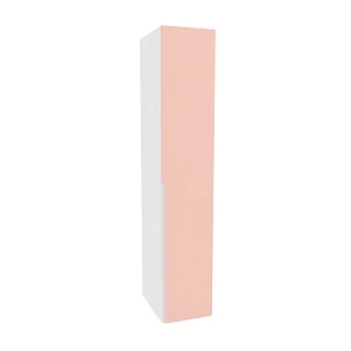 Шкаф однодверный со штангой глубокий, фасады в эмали LE220.60-1