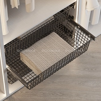 BELLE Корзина для белья 900 мм, цвет графит, BE90BAGR