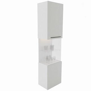 Шкаф напольный с подсветкой L225 L/R