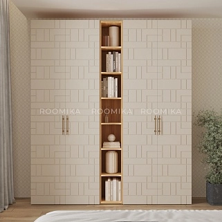 Шкафная группа Lazio фрезерованные фасады в эмали 33