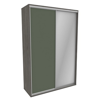 Шкаф-купе U160 тип 1 МДФ/зеркало