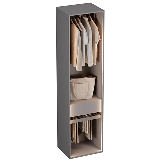 Шкаф с сейфом и подсветкой M600.50-14