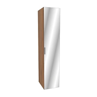 Шкаф 1 дверный широкий с зеркалом L221.60-4Z